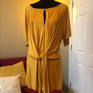 Gold color tunic